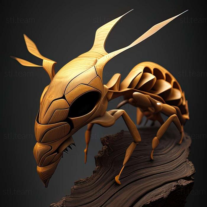 3D model Camponotus renggeri (STL)